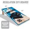 image:imageYouTheFan NFL 2 x 4 Professional Wood Cornhole GameTeam Colors