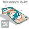 image:imageYouTheFan NFL 2 x 4 Professional Wood Cornhole GameTeam Colors