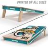 image:imageYouTheFan NFL 2 x 4 Professional Wood Cornhole GameTeam Colors