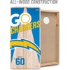 image:imageYouTheFan NFL 2 x 4 Professional Wood Cornhole GameTeam Colors
