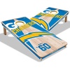 image:imageYouTheFan NFL 2 x 4 Professional Wood Cornhole GameTeam Colors