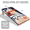 image:imageYouTheFan NFL 2 x 4 Professional Wood Cornhole GameTeam Colors