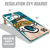 image:imageYouTheFan NFL 2 x 4 Professional Wood Cornhole GameTeam Colors