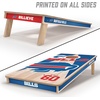 image:imageYouTheFan NFL 2 x 4 Professional Wood Cornhole GameTeam Colors