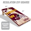 image:imageYouTheFan NFL 2 x 4 Professional Wood Cornhole GameTeam Colors