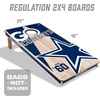 image:imageYouTheFan NFL 2 x 4 Professional Wood Cornhole GameTeam Colors
