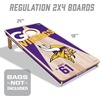 image:imageYouTheFan NFL 2 x 4 Professional Wood Cornhole GameTeam Colors