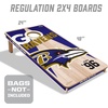 image:imageYouTheFan NFL 2 x 4 Professional Wood Cornhole GameTeam Colors