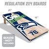 image:imageYouTheFan NFL 2 x 4 Professional Wood Cornhole GameTeam Colors