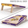 image:imageYouTheFan NFL 2 x 4 Professional Wood Cornhole GameTeam Colors