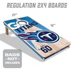 image:imageYouTheFan NFL 2 x 4 Professional Wood Cornhole GameTeam Colors