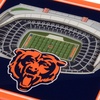 image:imageYouTheFan NFL Arizona Cardinals 3D StadiumView Coasters  State Farm StadiumChicago Bears