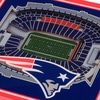 image:imageYouTheFan NFL Arizona Cardinals 3D StadiumView Coasters  State Farm StadiumNew England Patriots