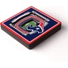 image:imageYouTheFan NFL NFL 3D StadiumView MagnetTeam Colors