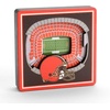 image:imageYouTheFan NFL NFL 3D StadiumView MagnetTeam Colors
