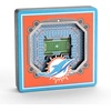 image:imageYouTheFan NFL NFL 3D StadiumView MagnetTeam Colors