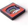 image:imageYouTheFan NFL NFL 3D StadiumView MagnetTeam Colors