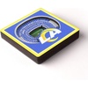 image:imageYouTheFan NFL NFL 3D StadiumView MagnetTeam Colors