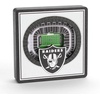 image:imageYouTheFan NFL NFL 3D StadiumView MagnetTeam Colors