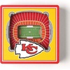 image:imageYouTheFan NFL NFL 3D StadiumView MagnetTeam Colors