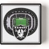 image:imageYouTheFan NFL NFL 3D StadiumView MagnetTeam Colors