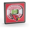 image:imageYouTheFan NFL NFL 3D StadiumView MagnetTeam Colors