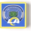 image:imageYouTheFan NFL NFL 3D StadiumView MagnetTeam Colors