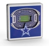 image:imageYouTheFan NFL NFL 3D StadiumView MagnetTeam Colors
