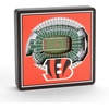 image:imageYouTheFan NFL NFL 3D StadiumView MagnetTeam Colors