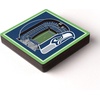 image:imageYouTheFan NFL NFL 3D StadiumView MagnetTeam Colors