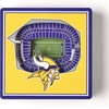 image:imageYouTheFan NFL NFL 3D StadiumView MagnetTeam Colors