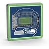 image:imageYouTheFan NFL NFL 3D StadiumView MagnetTeam Colors