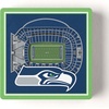 image:imageYouTheFan NFL NFL 3D StadiumView MagnetTeam Colors