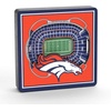 image:imageYouTheFan NFL NFL 3D StadiumView MagnetTeam Colors