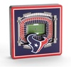 image:imageYouTheFan NFL NFL 3D StadiumView MagnetTeam Colors