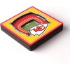 image:imageYouTheFan NFL NFL 3D StadiumView MagnetTeam Colors