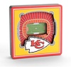 image:imageYouTheFan NFL NFL 3D StadiumView MagnetTeam Colors