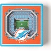 image:imageYouTheFan NFL NFL 3D StadiumView MagnetTeam Colors