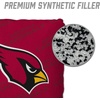 image:imageYouTheFanCornhole Bags  4PKArizona Cardinals  Red