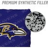 image:imageYouTheFanCornhole Bags  4PKBaltimore Ravens  Purple