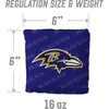 image:imageYouTheFanCornhole Bags  4PKBaltimore Ravens  Purple