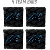 image:imageYouTheFanCornhole Bags  4PKCarolina Panthers  Black