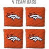 image:imageYouTheFanCornhole Bags  4PKDenver Broncos  Orange
