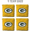 image:imageYouTheFanCornhole Bags  4PKGreen Bay Packers  Yellow