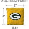 image:imageYouTheFanCornhole Bags  4PKGreen Bay Packers  Yellow