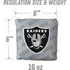 image:imageYouTheFanCornhole Bags  4PKLas Vegas Raiders  Grey