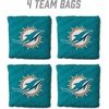 image:imageYouTheFanCornhole Bags  4PKMiami Dolphins  Teal