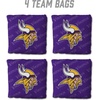 image:imageYouTheFanCornhole Bags  4PKMinnesota Vikings  Purple