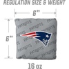 image:imageYouTheFanCornhole Bags  4PKNew England Patriots  Grey