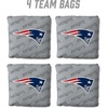 image:imageYouTheFanCornhole Bags  4PKNew England Patriots  Grey